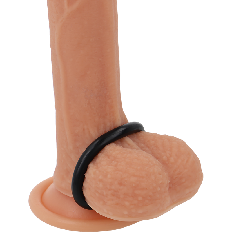 POWERING - SUPER FLEXIBLE AND RESISTANT PENIS RING 3.5CM BLACK - 53Xshop