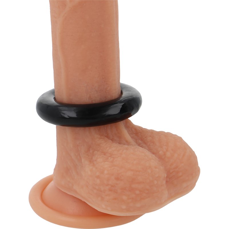 POWERING - SUPER FLEXIBLE AND RESISTANT PENIS RING 4.8CM PR05 BLACK - 53Xshop