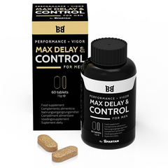 BLACK BULL - MAX DELAY & CONTROL MAXIMUM PERFORMANCE FOR MEN 60 CAPSULES - 53Xshop