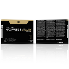 BLACK BULL - MAX PAUSE & VITALITY RETARDANT FOR MEN 10 CAPSULES - 53Xshop