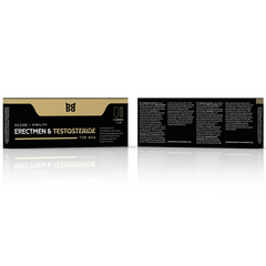 BLACK BULL - ERECTMEN & TESTOSTERIDE POWER AND TESTOSTERONE FOR MEN 4 CAPSULES - 53Xshop