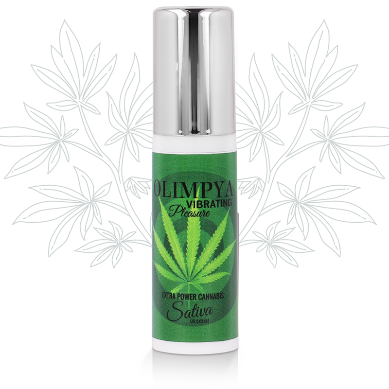 OLIMPYA - VIBRATING PLEASURE EXTRA SATIVA CANNABIS - 53Xshop
