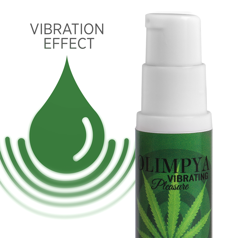 OLIMPYA - VIBRATING PLEASURE EXTRA SATIVA CANNABIS - 53Xshop
