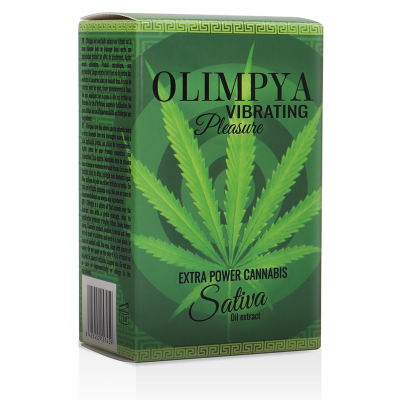 OLIMPYA - VIBRATING PLEASURE EXTRA SATIVA CANNABIS - 53Xshop