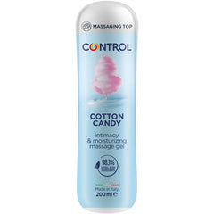 CONTROL - GEL DE MASSAGE BARBE À PAPA 3 EN 1 200 ML