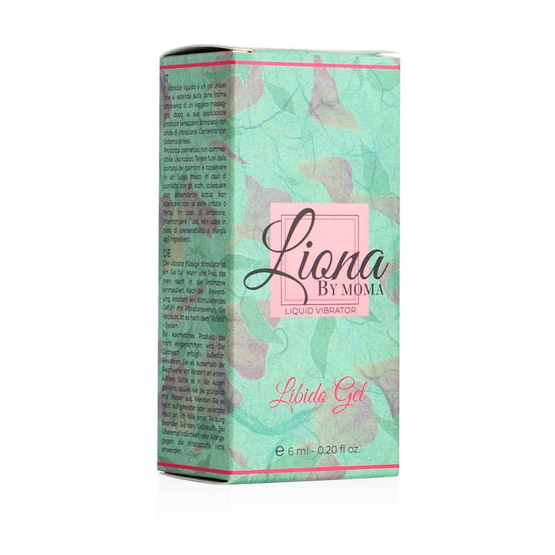 LIONA BY MOMA - LIQUID VIBRATOR LIBIDO GEL 6 ML - 53Xshop