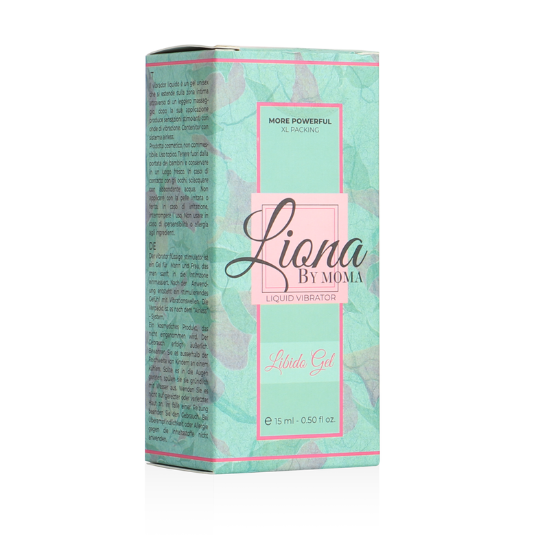 LIONA BY MOMA - LIQUID VIBRATOR LIBIDO GEL 15 ML - 53Xshop