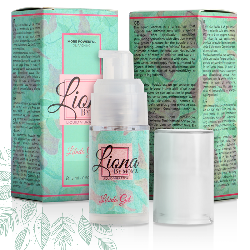 LIONA BY MOMA - LIQUID VIBRATOR LIBIDO GEL 15 ML - 53Xshop