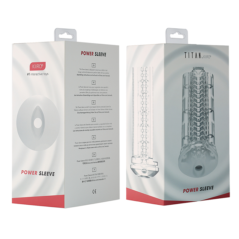 KIIROO - TITAN MASTURBATOR COVER POWER + PERFORMANCE - 53Xshop