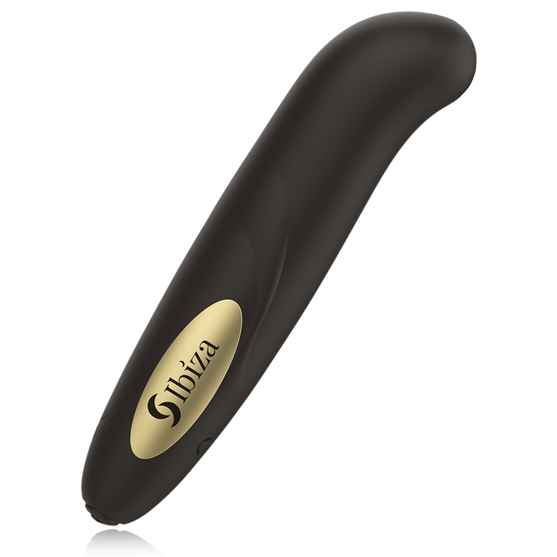IBIZA - STIMULATEUR DE CLITO CHARGEUR USB 10 MODES DE VIBRATIONS DORÉ 13 X 2,9