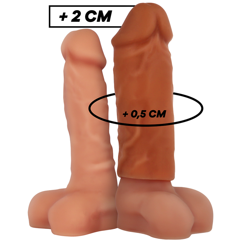 VIRILXL - LIQUID SILICONE V3 BROWN PENIS EXTENSION - 53Xshop