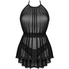 OBSESSIVE - SERAFIA BABYDOLL & THONG XL/XXL