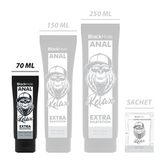 BLACK HOLE -  WATER BASE GEL ANAL DILATION 70 ML - 53Xshop