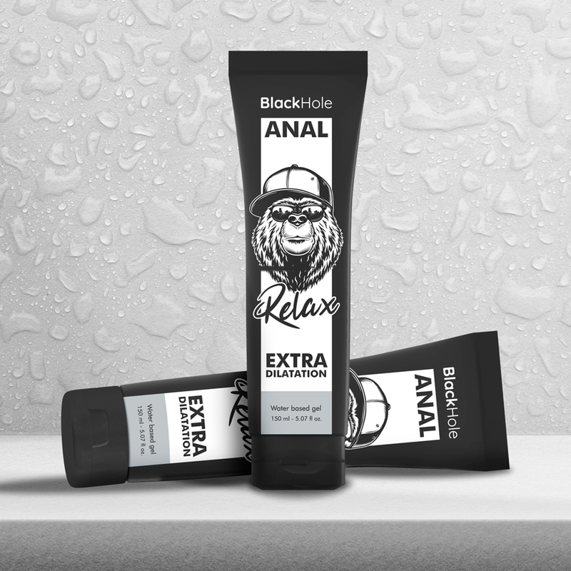 BLACK HOLE - WATER BASE GEL ANAL DILATION 150 ML - 53Xshop
