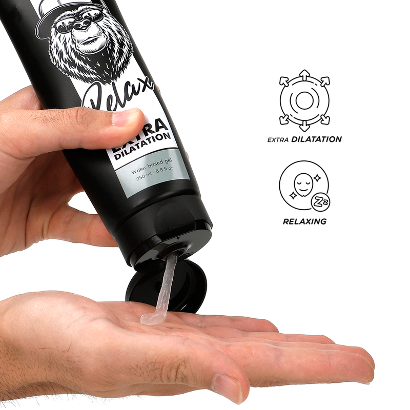BLACK HOLE - WATER BASE GEL ANAL DILATION 250 ML - 53Xshop