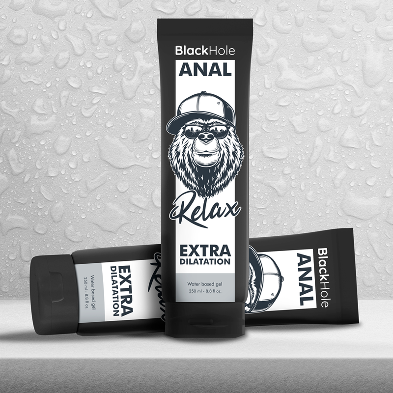 BLACK HOLE - WATER BASE GEL ANAL DILATION 250 ML - 53Xshop