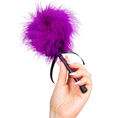 SECRETPLAY - PINK PURPLE MARABOU DUSTER - 53Xshop