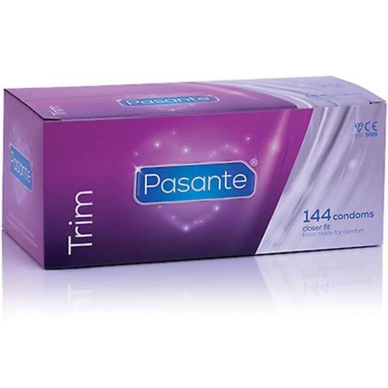 PASANTE - PRÉSERVATIFS TRIM CLOSER FIT BOÎTE 144 UNITÉS