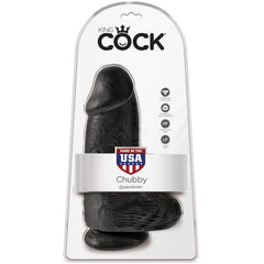 KING COCK - PÉNIS RÉALISTE GROSSE TAILLE 23 CM NOIR