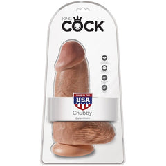 KING COCK - PÉNIS RÉALISTE GROSSE TAILLE 23 CM CARAMEL
