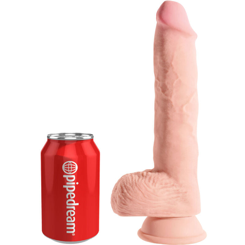 KING COCK - PÉNIS RÉALISTE AVEC COUILLES 19,4 CM LÉGER