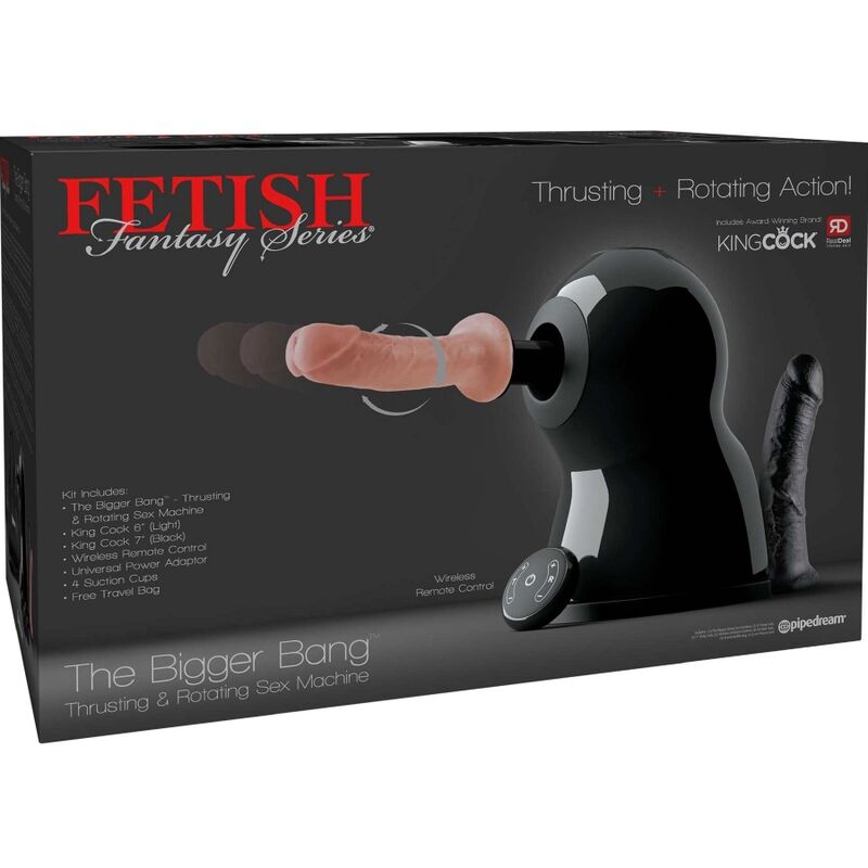 SÉRIE FETISH FANTASY - SEX MACHINE BIGGER BANG ROTATION ET PUSH
