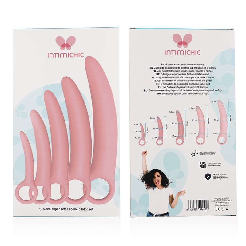 INTIMICHIC - SILICONE DILATOR 5 PIECES SET - 53Xshop
