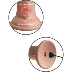 KING COCK - DILDO RÉALISTE ÉLITE VIBRANT ET SILICONE 20,3 CM