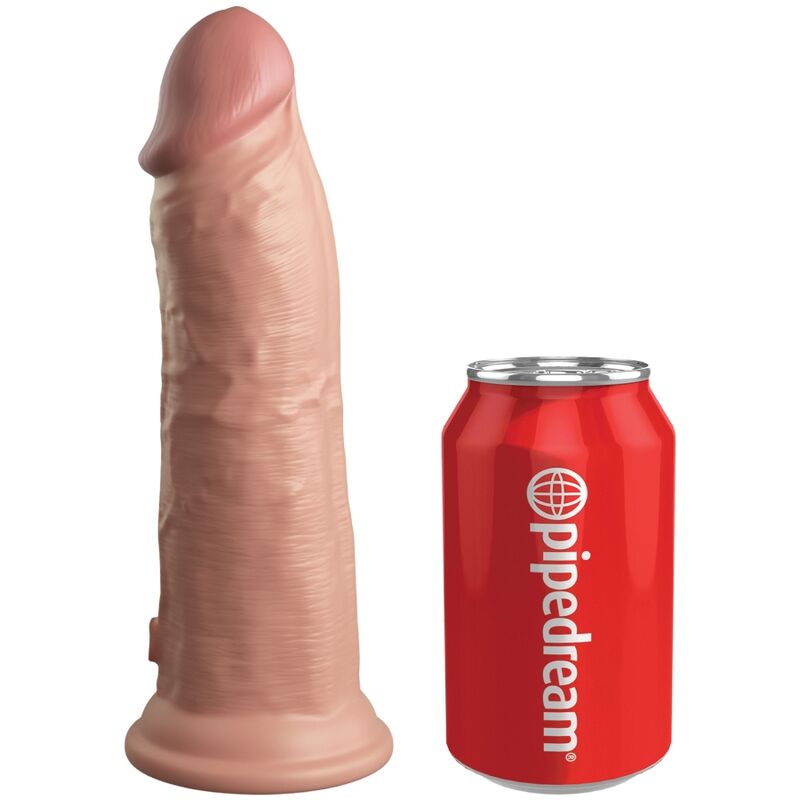 KING COCK - DILDO RÉALISTE ÉLITE VIBRANT ET SILICONE 20,3 CM