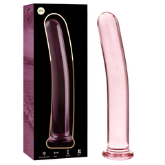 NEBULA SERIES BY IBIZA - MODEL 9 DILDO BOROSILICATE GLASS CLEAR 15.5 CM -O- 2.5 CM