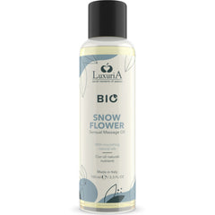 INTIMATELINE LUXURIA - HUILE DE MASSAGE BIO FLEUR DE NEIGE 100 ML