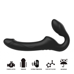 IBIZA - STRAPLESS VIBRATOR WITH REMOTE CONTROL PUSH BUTTON