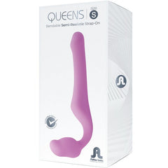 ADRIEN LASTIC - QUEENS STRAP-ON FLEXIBLE ROSE TAILLE S