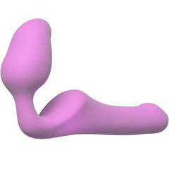 ADRIEN LASTIC - QUEENS STRAP-ON FLEXIBLE ROSE TAILLE S