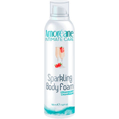 AMOREANE - MASSAGER BODY FOAM STRAWBERRY CHAMPAGNE 150 ML