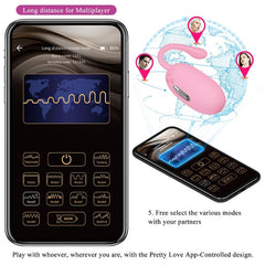 PRETTY LOVE - ŒUF VIBRANT RECHARGEABLE DOREEN PINK