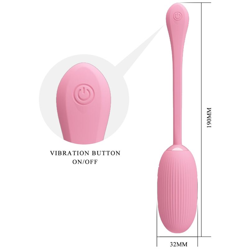 PRETTY LOVE - ŒUF VIBRANT RECHARGEABLE DOREEN PINK