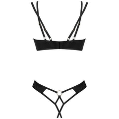 OBSESSIVE - NESARI SET TWO PIECES CROTCHLESS XL/XXL