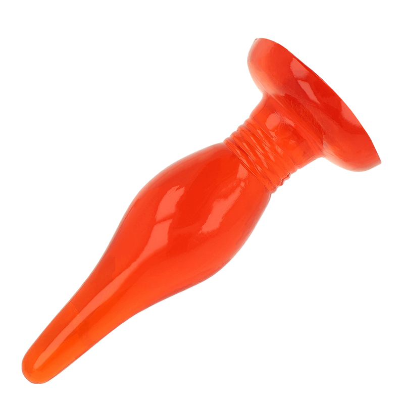 BAILE - RED SOFT TOUCH ANAL PLUG 14.2 CM - 53Xshop