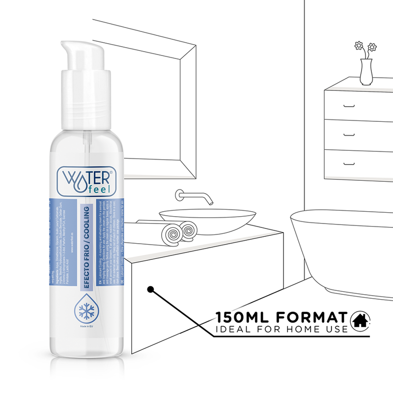 WATERFEEL - COLD EFFECT LUBRICANT 150 ML - 53Xshop