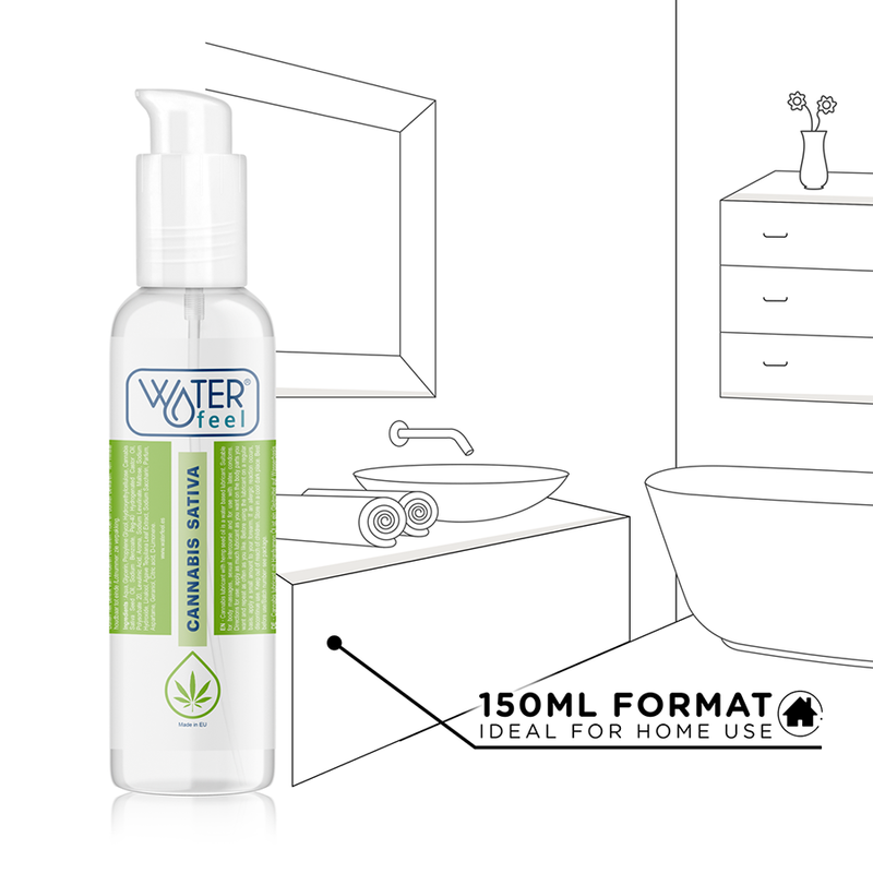 WATERFEEL - CANNABIS LUBRICANT 150 ML - 53Xshop