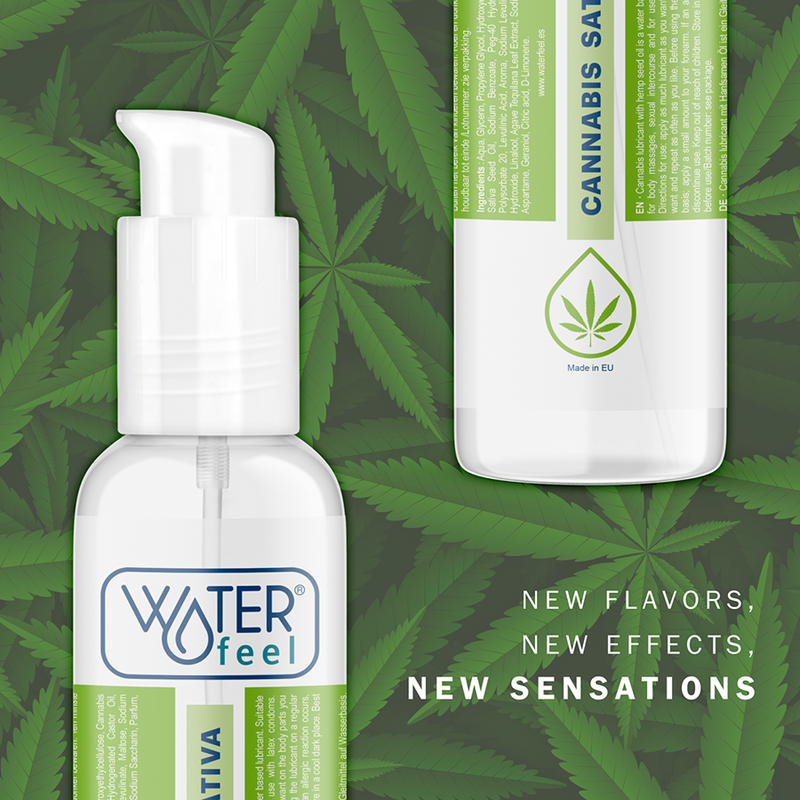 WATERFEEL - CANNABIS LUBRICANT 150 ML - 53Xshop