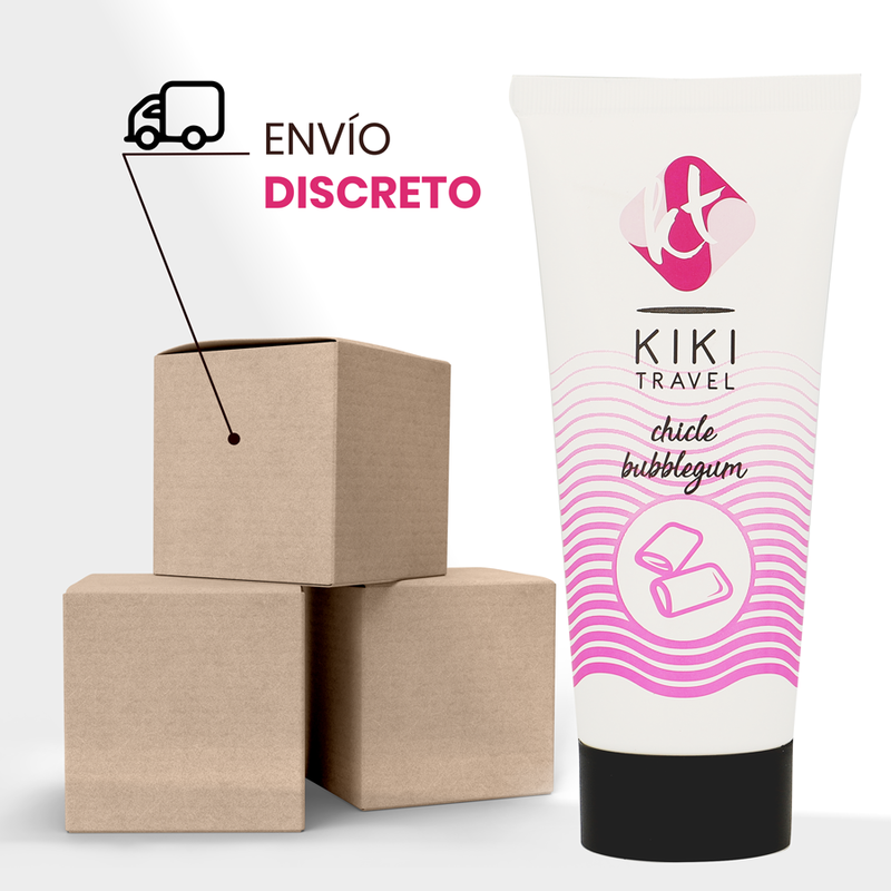 KIKÍ TRAVEL - BUBBLEGUM LUBRICANT 50 ML - 53Xshop