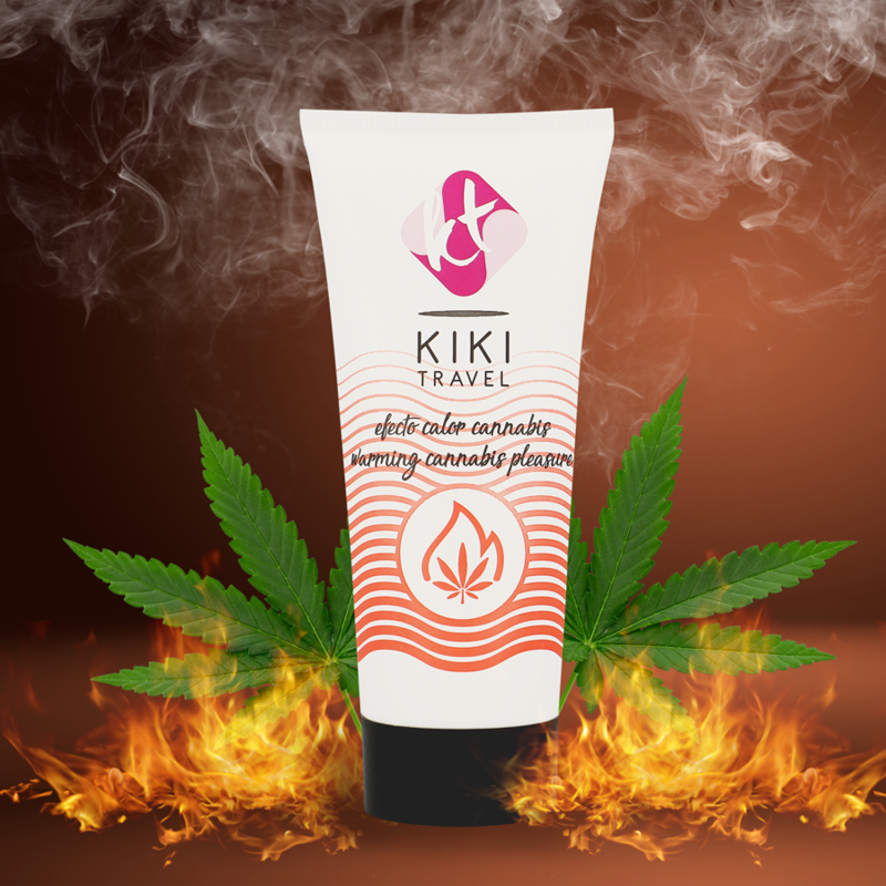 KIKÍ TRAVEL - CANNABIS HOT EFFECT LUBRICANT 50 ML - 53Xshop