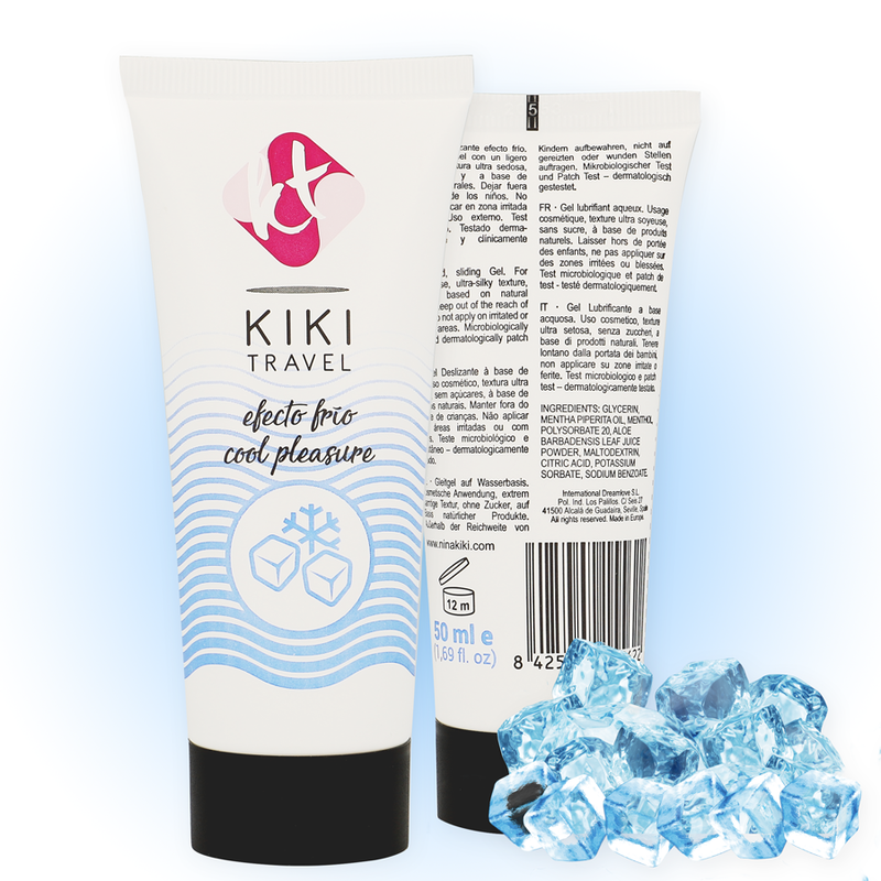 KIKÍ TRAVEL - COOLING EFFECT LUBRICANT 50 ML - 53Xshop