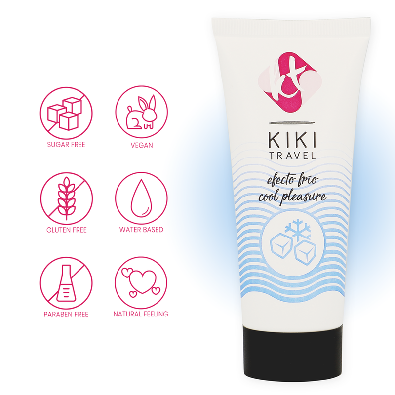 KIKÍ TRAVEL - COOLING EFFECT LUBRICANT 50 ML - 53Xshop