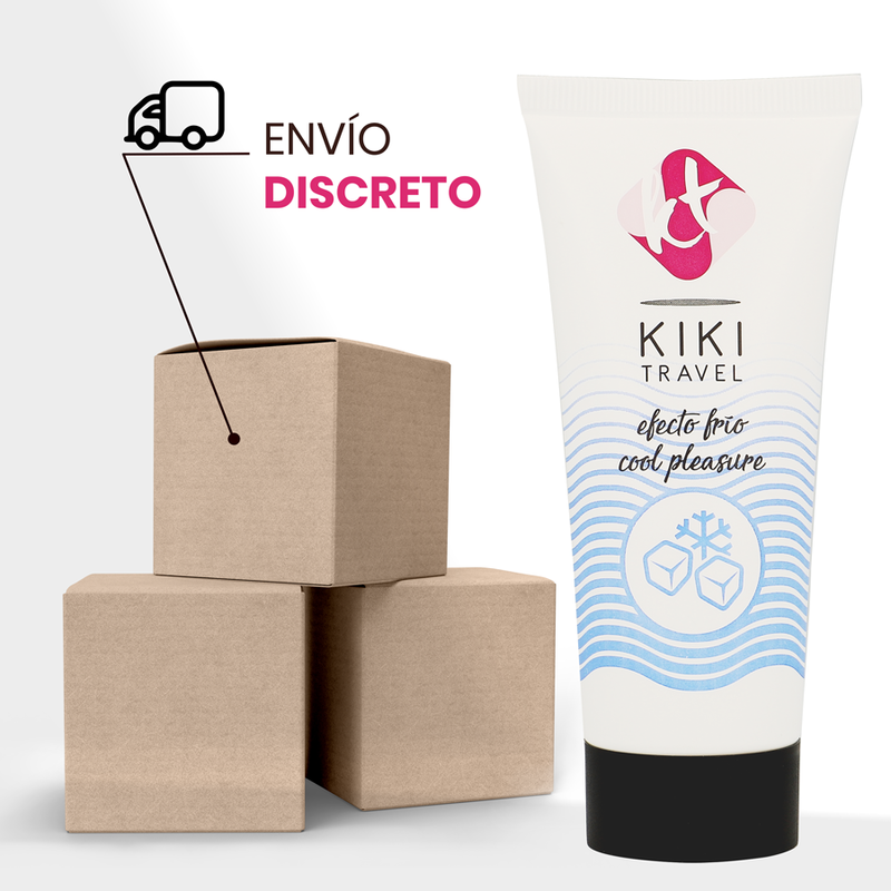 KIKÍ TRAVEL - COOLING EFFECT LUBRICANT 50 ML - 53Xshop