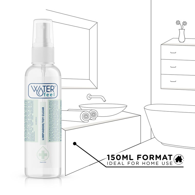 WATERFEEL - STERILE TOY CLEANER 150 ML - 53Xshop
