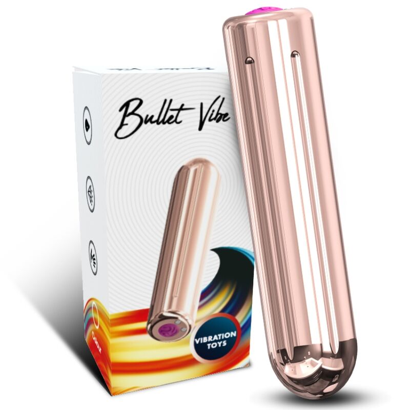 ARMONY - WARHEAD VIBRATOR BULLET TÉLÉCOMMANDE DORÉE 2 CM X 8,8 CM