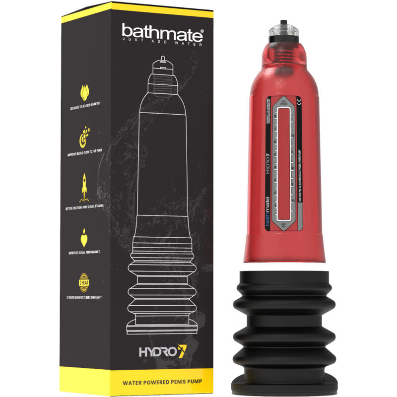 BATHMATE - HYDRO 7 HERCULES RED - 53Xshop